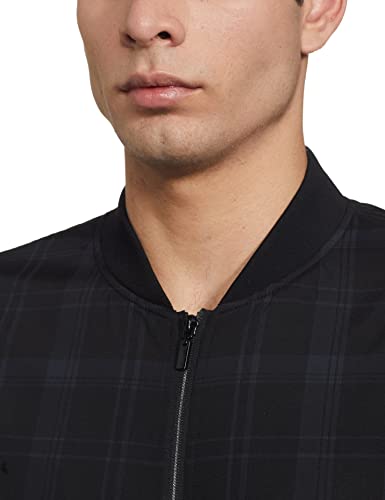 Image of Arrow Men's Full Sleeves Checkered Jacket