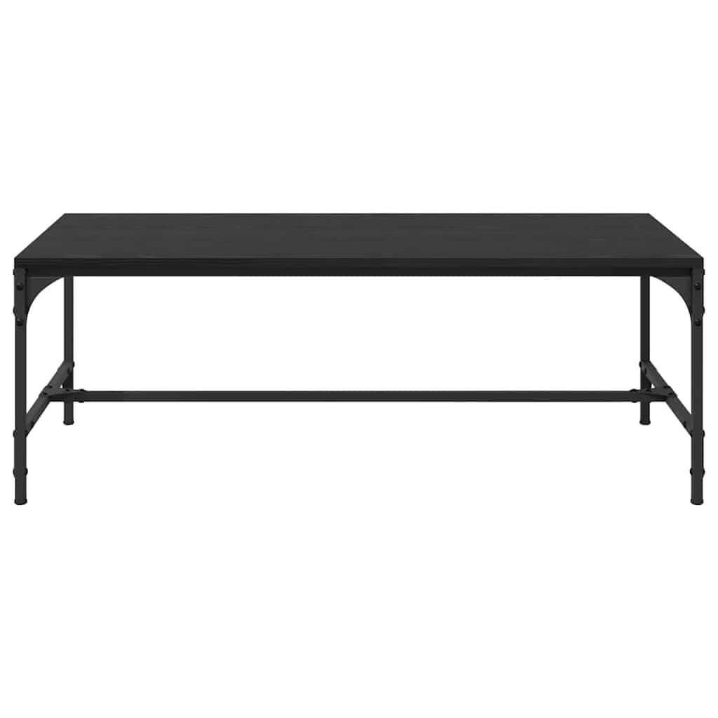 Table Basse Chêne Noir 100 x 50 x 35 cm Bois d'Ingénierie