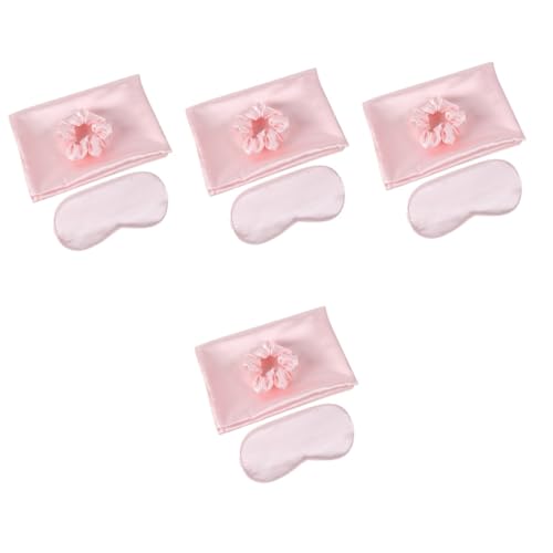 Abaodam 4 Conjuntos De Elásticos De Cabelo Para Mulheres Máscara De Olho Para Dormir Proposta De Mat