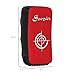 Soozier Curved Kick Shield, 16.5 in Muay Thai Pad Punching Pad for Martial Arts, Karate, Kickboxing, MMA, Taekwondo x 1 Unit, Red
