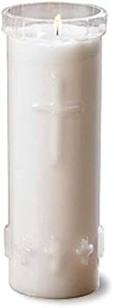 Christian Brands 12 Pack Outdoor Religious Candle Set