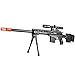 BBTac Airsoft Gun Package - American Sniper II - Powerful Spring Airsoft Rifle, Shotgun, and BB Pellets, Great for Starter Pack Game Play