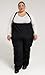 Snow Country Outerwear Women's Plus Size Snow Ski Bibs Overalls Pants (4X (26/28), Black)