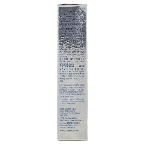 Rilastil - Hydrotenseur Contorno de Ojos Reestructurante y Antiarrugas con Ácido Hialurónico, Hidrata, Rellena y Repara, Para Todo Tipo de Pieles - 15 ml - imagen 8