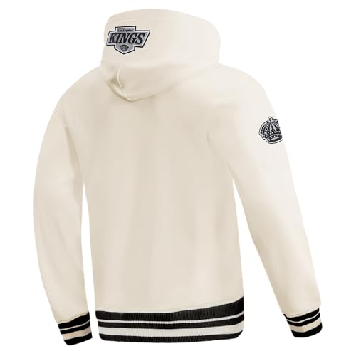 Image of Pro Standard Men's NHL Retro Classics Brushed Back French Terry Pull Over Hoodie