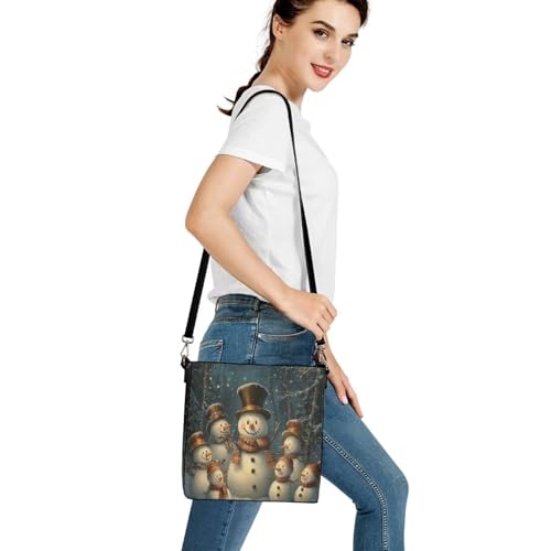 Image of HUGS IDEA Hoho Bag for Women Crossbody Purse Leather Handbags Laides Shoulder Bags