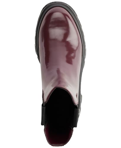 KARL LAGERFELD Women's Londyn Lug Sole Chelsea Boot with Logo Hardware Ankle4