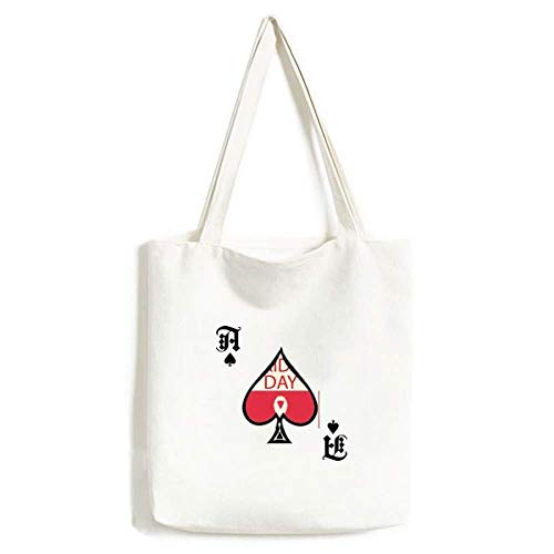 Sac à main poker spade ruban rouge cadeau symbolique