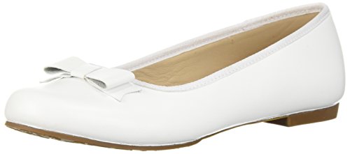 Elephantito Baby-Girl's Camille Flat Ballet, White, 8 M Us Toddler #TOP19