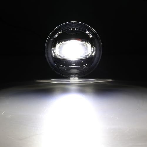Image of Auxbeam LED Fog Lights Replacement for 2001 2002 2003 2004 2005 2006 Chevy Tahoe Z71, 2001-2006 Chevy Suburban 1500 Z71, 1994-2003 Pontiac Grand Prix, 2000-2005 Pontiac Sunfire, DOT Approved