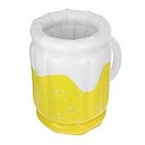 Aufblasbarer Kühlbehälter aus PVC Leichter und Faltbarer Eiskübel für Strand für Getränke und Bierflaschen Outdoor Aktivitäten und Reisen