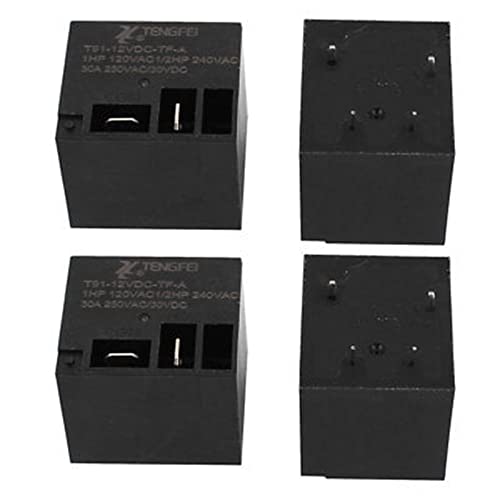Relais électromagnétique T91 DC12V 30A pour éliminer les surchauffes de circuit
