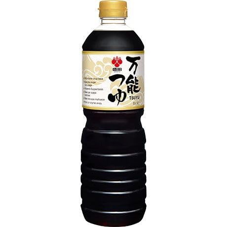 MORITA Base de Sopa Tsuyu – Auténtica salsa de soja japonesa con Dashi & Mirin – 1000 ml – Ideal para udon, soba, tempura y salsas