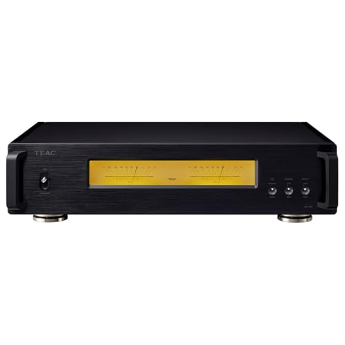 TEAC Reference AP-701 Stereo Endverstärker, Dual-Mono Design, Lüfterlose Konstruktion, Hypex Ncore Technologie, Schwarz