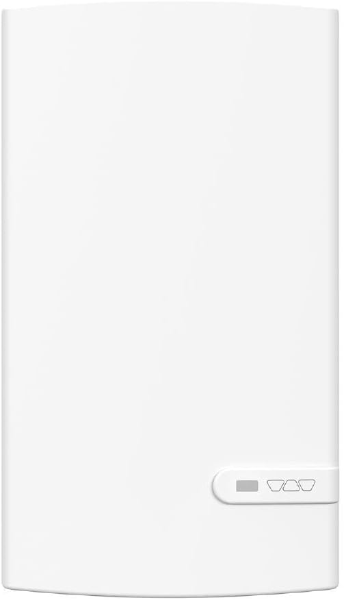 Schluter Ditra-Heat-E-RRS Power Module - Compatible with Ditra-Heat-E-RS1 Thermostat - Extends Power Output by 15 Amps, Supports 120V/240V Cables - Built-in Class A GFCI, Easy Installation - DHERR2/BW