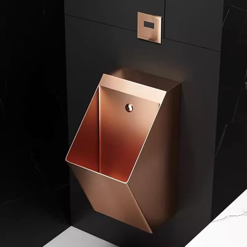 304 Stainless Steel Family Bathroom Toilet,Intelligent Induction Design,Automatic Sensor Urinal Toilet,Wall Mounted Men's Flushing Urinal