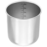 MAGICLULU Vaso Medidor de Arroz de Acero Inoxidable 316 Capacidad 300 Ml con Escala Precisa para Cocina y Hogar Taza Medidora Resistente y Segura para Alimentos Adecuado para Medir