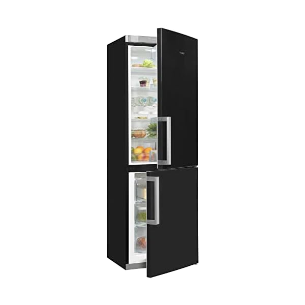 Exquisit-Frigorifico-combi-KGC35-H-280E-negro-292-litros-de-volumen-Negro-185×60