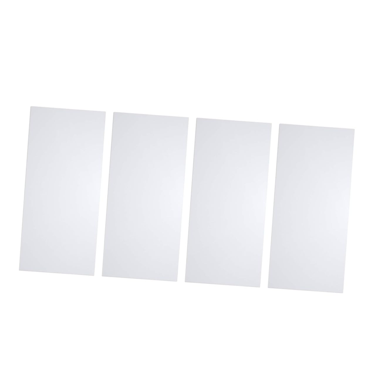 COLLBATH 4 Cubiertas Magnéticas para Rejillas de Ventilación, Blanco, 30x14cm, Fáciles de Instalar, Reducen el Ruido, para Suelo y Pared