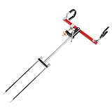 Confort Mains Libres : La structure renforcée de la pointe offre une stabilité optimale pour une configuration rapide. Profitez d'une expérience de pêche entièrement mains libres, en gardant votre matériel solidement positionné et en sécurité tout au long de la journée.