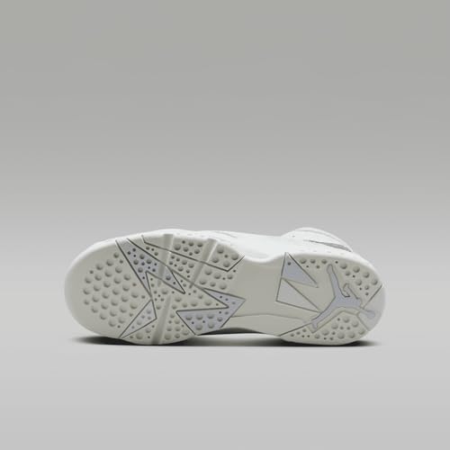 Air Jordan 7 Retro Big Kids' Shoes (DV2255-400, Cobalt Bliss/White/Sail) Size 42