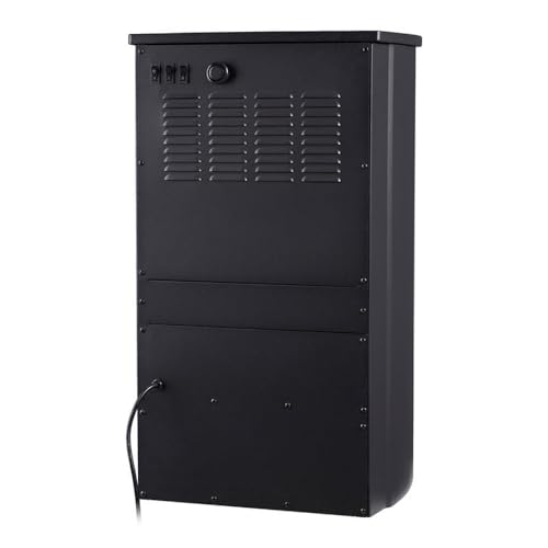 Neo 1000W / 2000W Freestanding Electric Fire Stove Heater Burner Realistic Flame And Log Store (Black) - 9