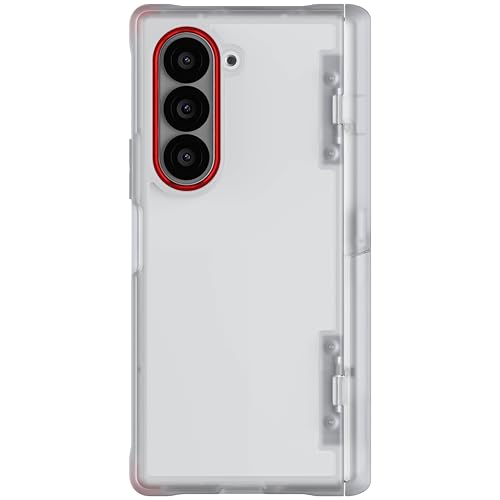 Image of Ghostek Covert Clear Galaxy Z Fold 6 Case with Built-in Kickstand and Full Hinge Protection Shockproof Protective Phone Cover Designed for 2024 Samsung Galaxy Z Fold6 (7.6 inch) (Clear)