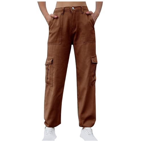 Y2k Cargo Pants Women High Waisted Tall, Pull On Joggers, Teen Girl Clothes, Womens Fashion Hiking Pants Trendy 20253