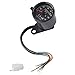 Universal Motorcycle Odometer and Speedometer Gauge Kit with LED Backlight Compatible with Cafe Racers Custom Bikes and Various Motorcycle Styles for Easy Installation on 12 Volt Systems