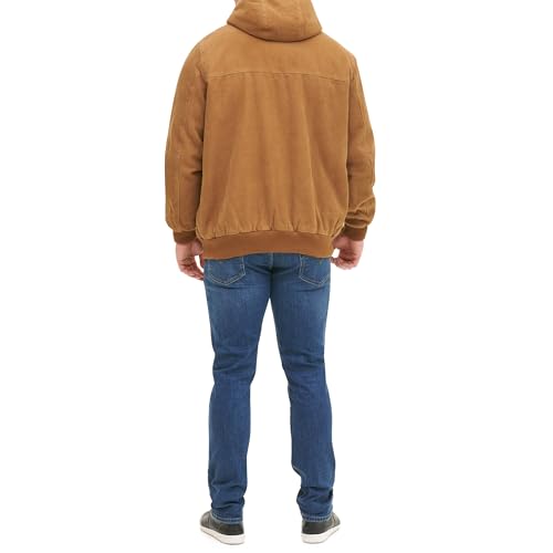 Image of Levi's Men's Workwear Cotton Canvas Hooded Bomber Jacket