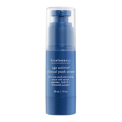 Bioelements Age Activist Clinical Youth Serum - 1 oz - Hydrates, Exfoliates, Minimizes Pores & Improves Lines - All Skin Types - Vegan, Gluten Free