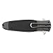CRKT Bombastic Folding Pocket Knife: Modern Vintage Style, Satin Blade, Dual Hilt, Flipper Open, Frame Lock, Stainless Bolster, Nylon Handle, Deep Carry Pocket Clip K340KXP