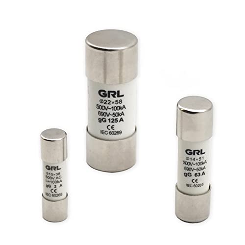 Fusible RO15 céramique 10x38 à action rapide gG 500V RT18-32 - 4