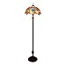 Produktbild Tiffany-Art-Stehleuchte Stehleuchte W16 H64 Inch Lieb Retro Lampshade 3 Leuchten Antike Basis für Schlafzimmer Wohnzimmer Leseleuchten Tisch Set