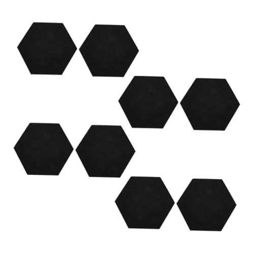 OUNONA Felt Board for Wall Hexagon Bulletin Board Felt Photo Display Wall Art for Home Office