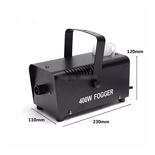 Máquina de humo portátil de 400W con control por cable para fiestas, bodas y efectos de escenario miniatura 2