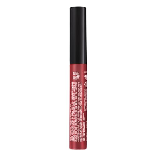 Image of Lakme Forever Matte Liquid Lip Colour, Long-Lasting Liquid Lipstick, Lightweight & Transferproof, Smudgeproof - Nude Charm 5.6ml (Pack of 2)