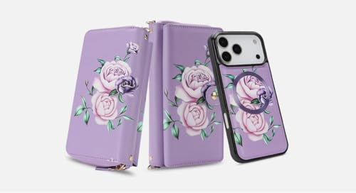 Étui portefeuille violet Samsung Galaxy S24 Ultra idéal pour vos sorties