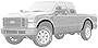 Monkey Autosports Ford F250/350 Factory/OE Design Fender Flares. Set of 4