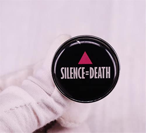 Image of Silence equals death Enamel Pin Brooches Metal Brooch Pins Badge Collar Jewelry Lapel Pin