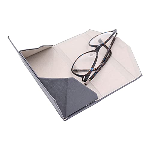 Image of Real Sic Glasses Case for Men and Women - Magnetic Folding Hard Shell Sunglass Holder - Inspired by Solid Color