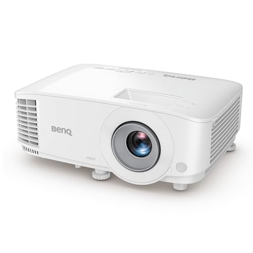 BenQ DLP Full HD Beamer Business Beamer MH5005 mit 3.800 ANSI Lumen Helligkeit, hohem Kontrastverhältnis von 20.000:1, Dual HDMI, VGA, Auto-Keystone-Korrektur, einfachem Setup und SmartEco-Technologie