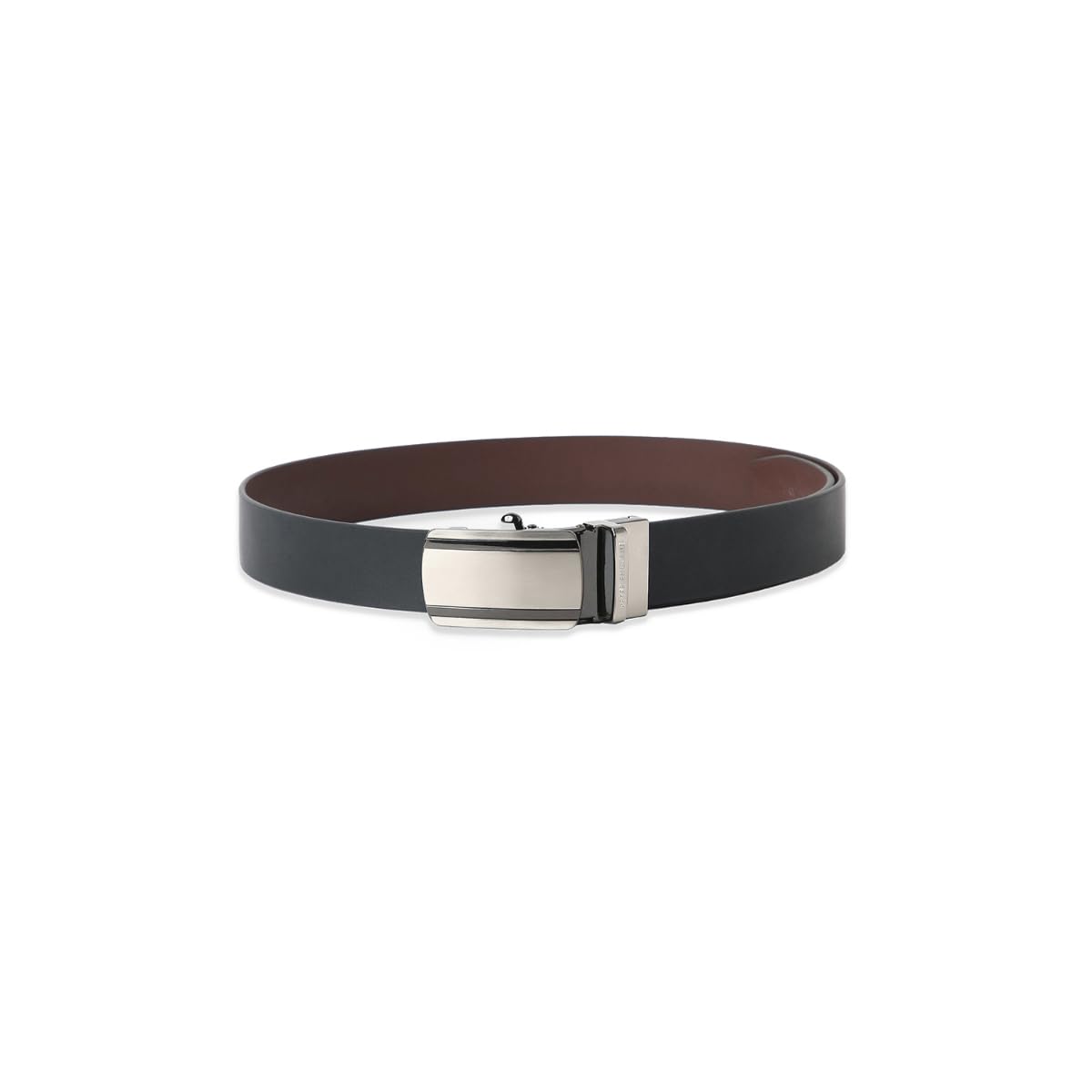 Peter England Men’s Reversible Leather Belt – Dual Black & Brown Sides Peter England Men’s Reversible Leather Belt – Dual Black & Brown Sides