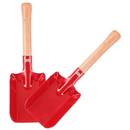 Toddmomy 2stücke Gartenschaufel Eisen Gartenkelle Handwerkzeug Gartenspaten Kleines Schaufel Kelle Gartengerät Pflanzschaufel Für Umgraben Lockern Pflanzen