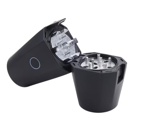 OTTO Automatic Electric Herb Grinder with Cone Filler Black | One-press electric herb grinder that delivers a consistent grind directly into compatible cones with less mess. product thumbnail 9