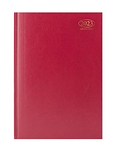Agenda de citas de tapa dura 2023, tamaño A4, día por página, planificador de oficina en casa Cover