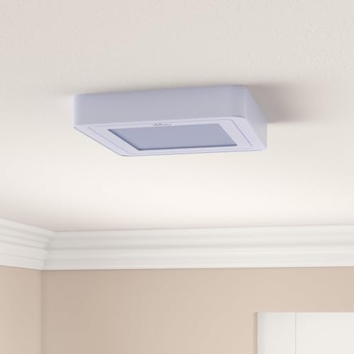 Image of Murphy 15W Vega LED Panel Light Square Surface - (Cool White, Pack of 1,Plastic) No False Ceiling Required