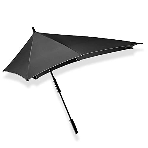 Parapluie tempête XXL Senz° Black Reflective l'excellence aérodynamique