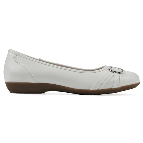 Image of Cliffs by White Mountain Women's Cushioned Calming Ballet Flat