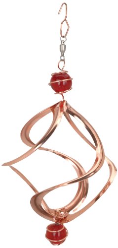 Red Carpet Studios Cosmix Copper Wind Spinner with Marbles, Small
